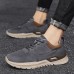 Men Leather Soft Non  slip Casual Shoes