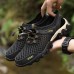 Summer Men’s Wading Shoes Breathable Non  slip Bend Resistant Outdoor Casual Shoes Sports Shoes Suitable For Outdoors Camping Wading