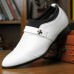 Men Slip On Wear Resistant Increased Business Dress Shoes