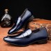 Men Slip  On Breathable Slip Resistant Fashion Business Dress Shoes